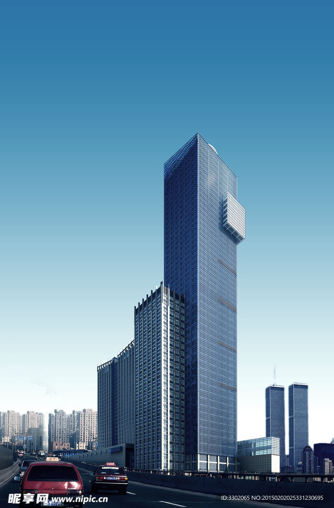 金融大楼建筑景观