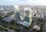 金融大楼建筑景观