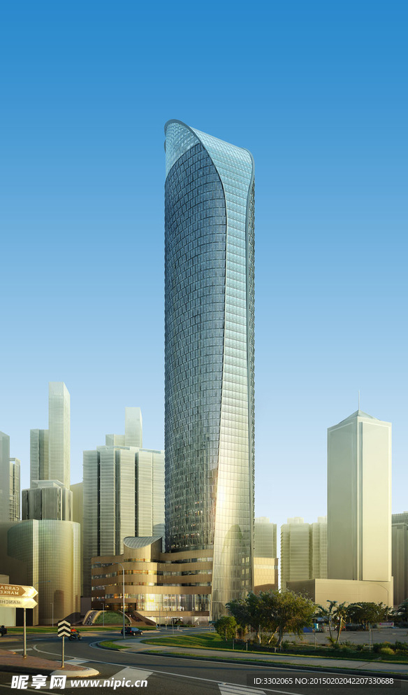金融大楼景观设计