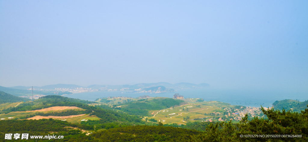 大连广鹿岛全景