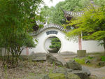 公园后院一角