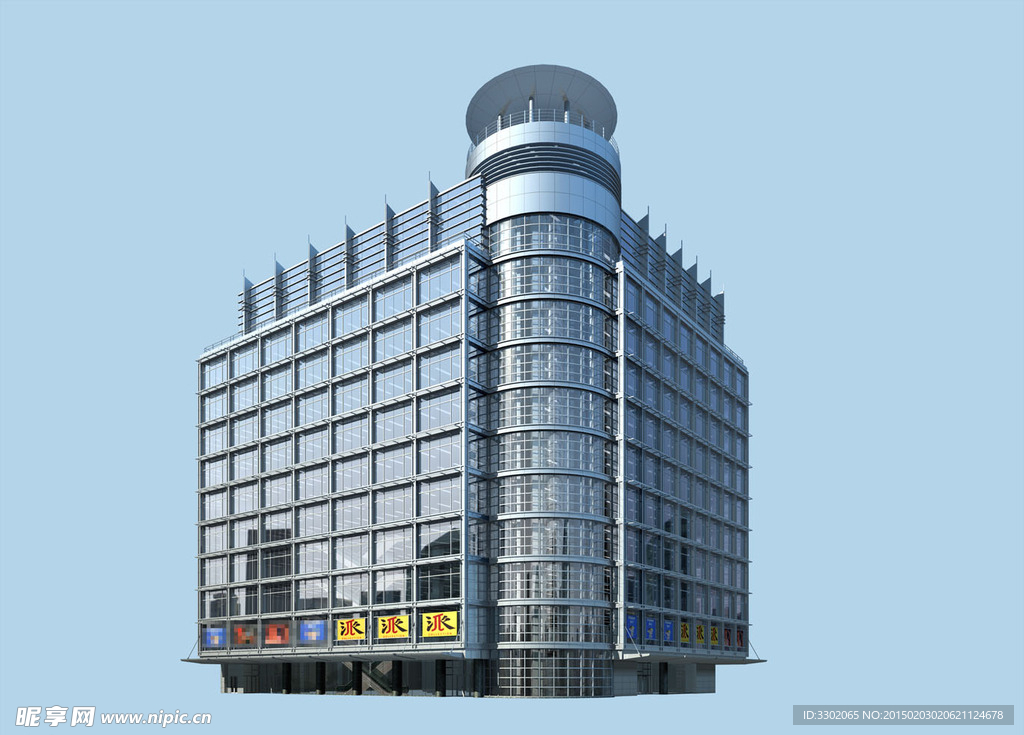 商业楼建筑设计