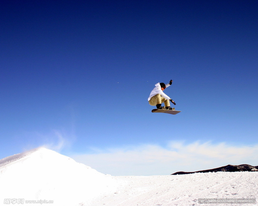 冬季高空滑雪