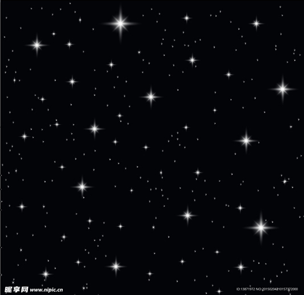 黑夜星空背景