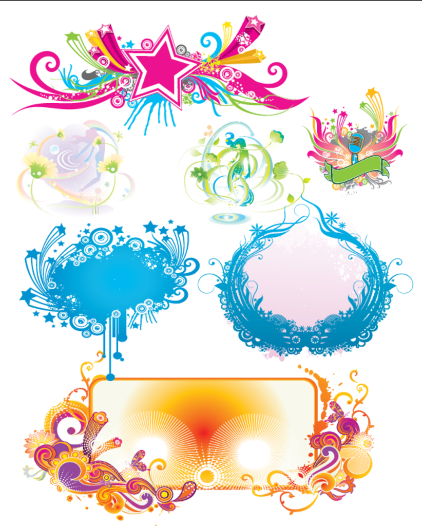 花纹 花纹背景 时尚花纹