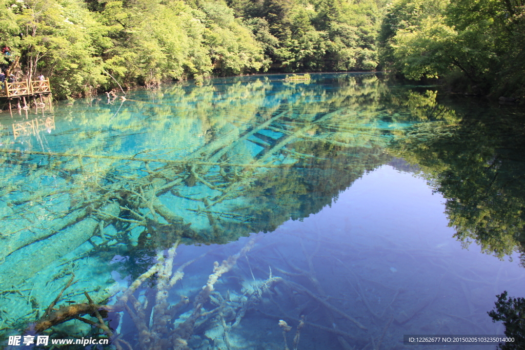 四川九寨沟风景区五花海