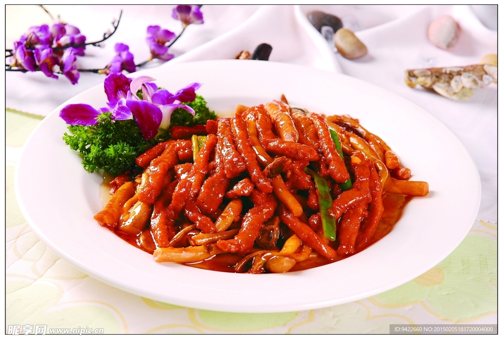 茶树菇炒牛柳