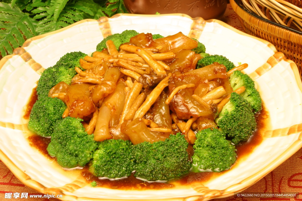 鲜茶树菇筋筋参