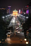 古城西安夜景