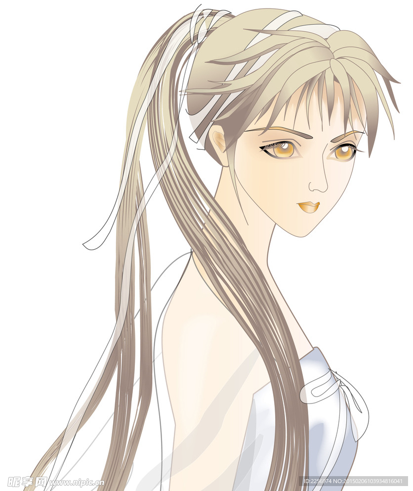 动画女孩