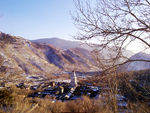 冬日五台山全景