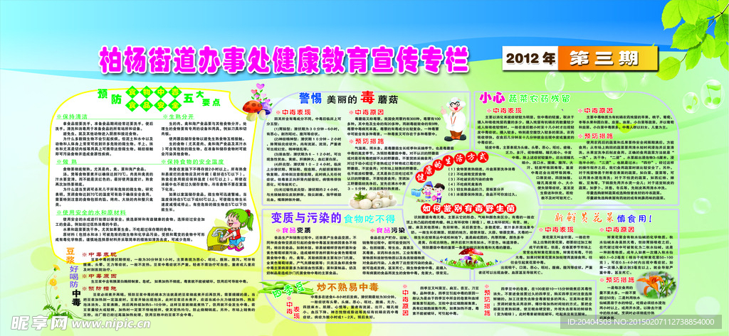 健康教育宣传栏