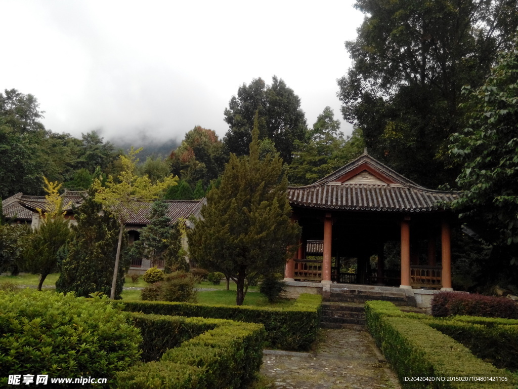 仿古庭院
