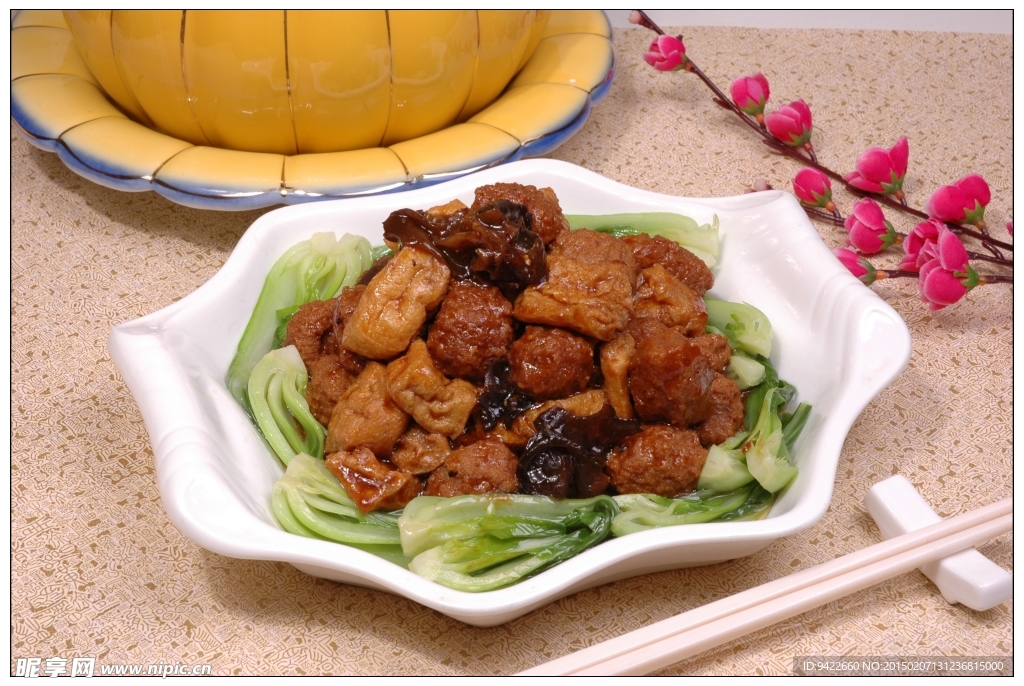 丸子烧豆泡