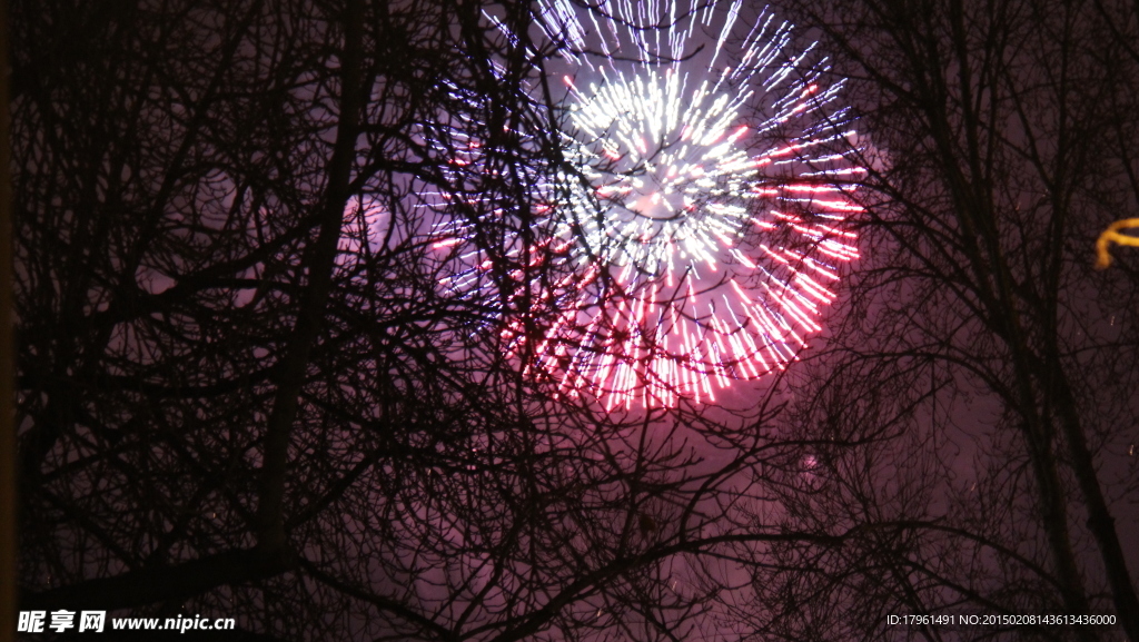 春节烟火