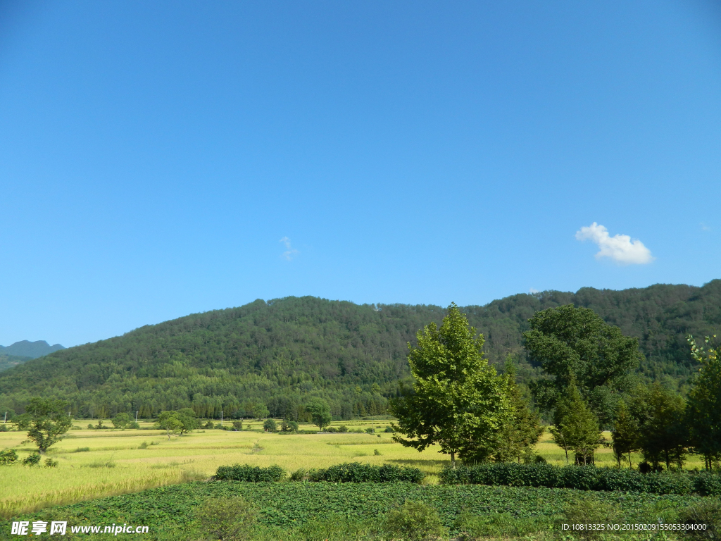 宏村青山蓝天
