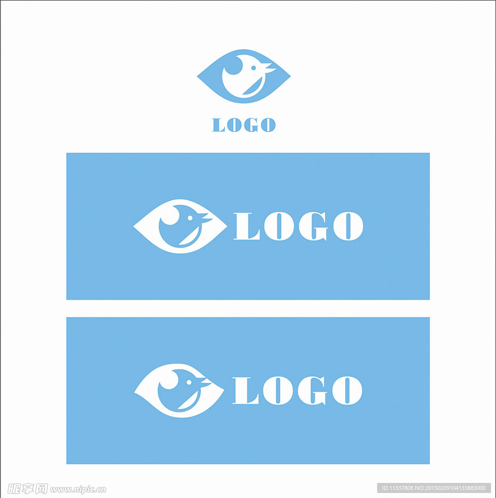 美容 化妆品 眼睛LOGO