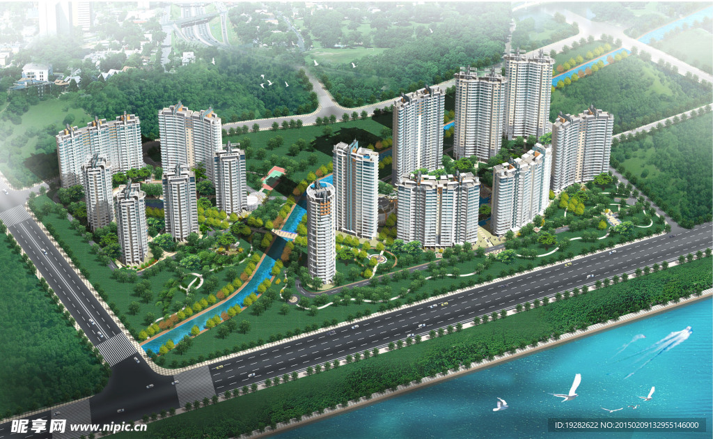 居住区景观建筑设计