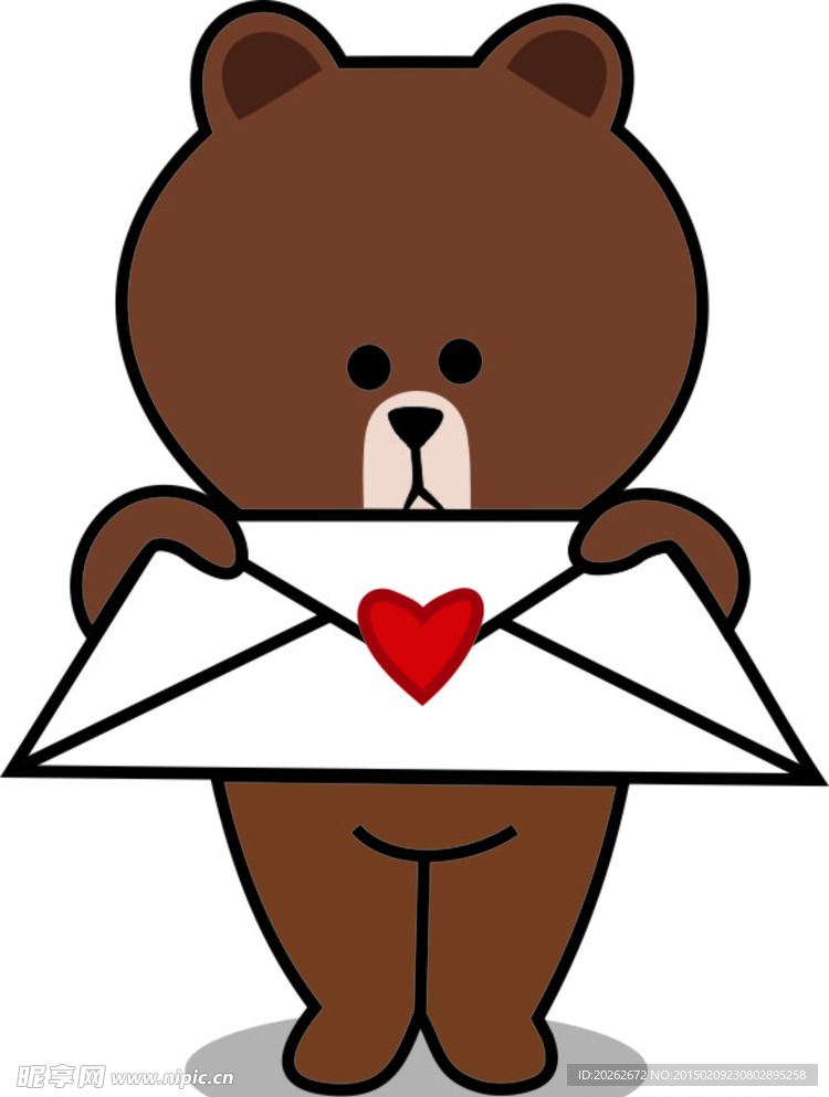 布朗熊情侣装用