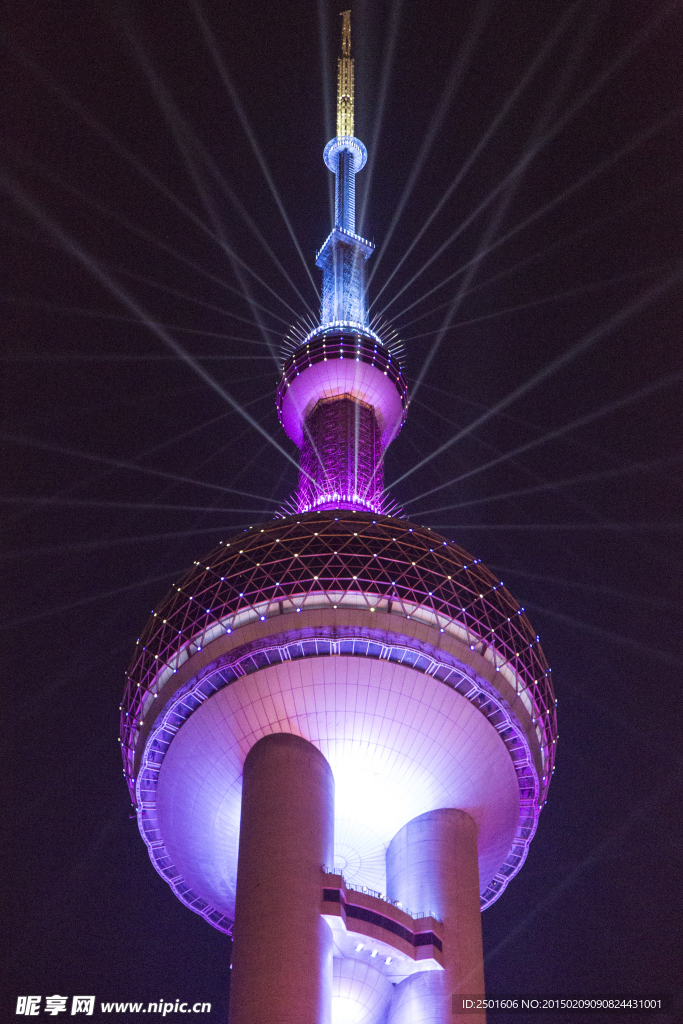 东方明珠夜景