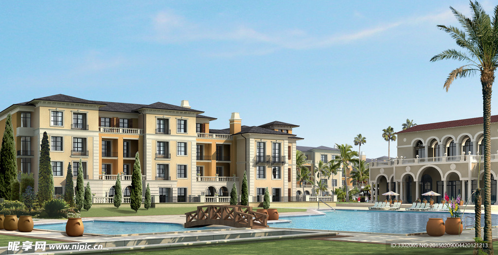 别墅游泳池景观设计