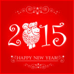 2015羊年素材 羊年矢量素材
