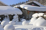 房屋白雪