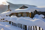 房屋白雪