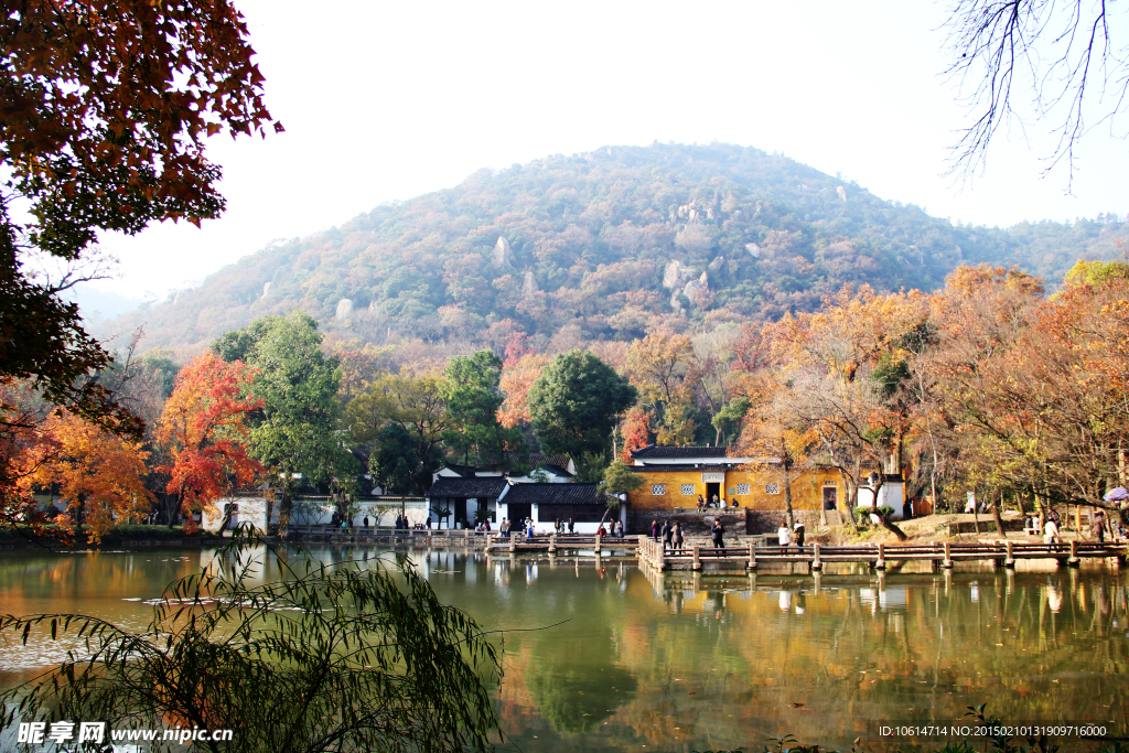 天平山风景