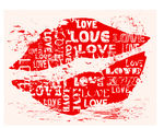 LOVE艺术字矢量图
