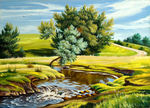油画 风景