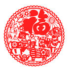 三羊开泰剪纸