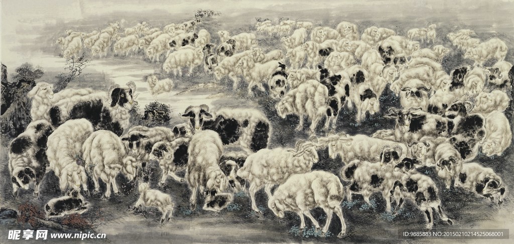羊年国画