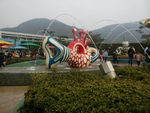 香港海洋公园人造喷泉