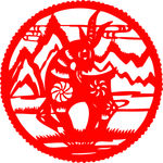 羊剪纸