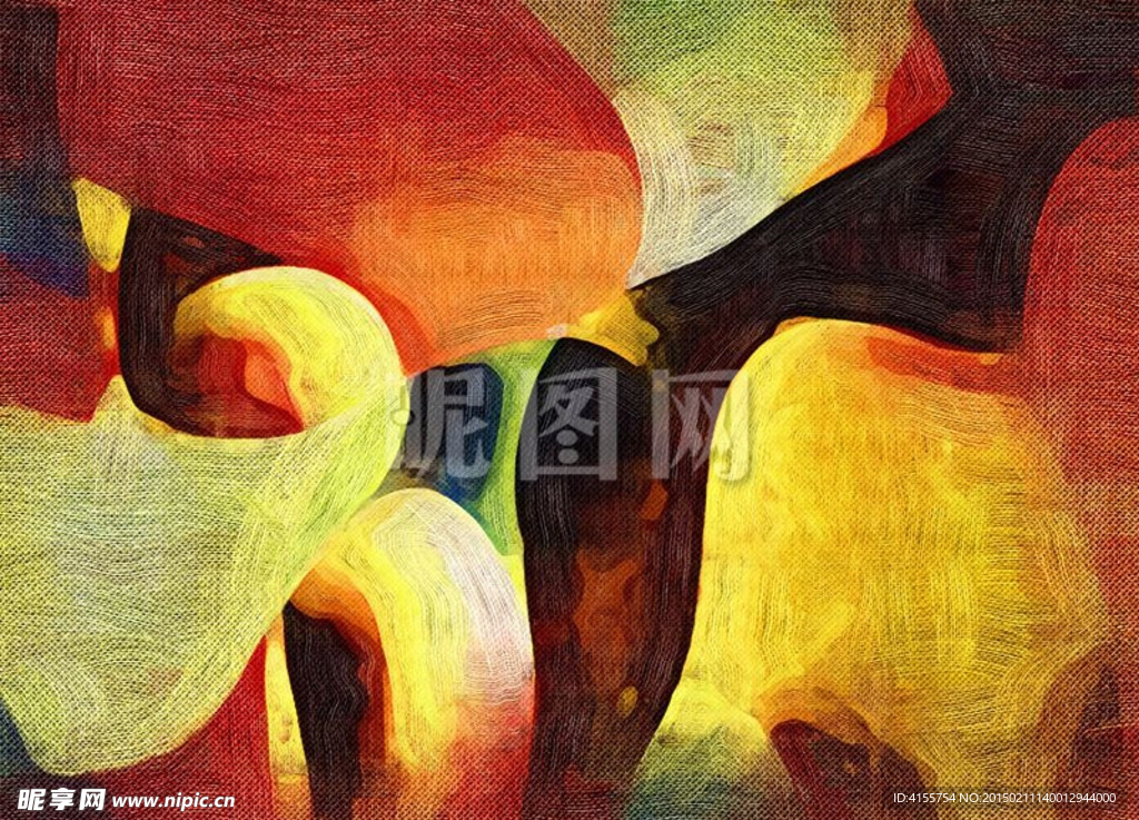 抽象装饰画 抽象油画