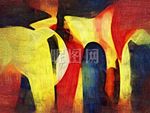 抽象装饰画 抽象无框画