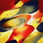 抽象油画 装饰画 无框画