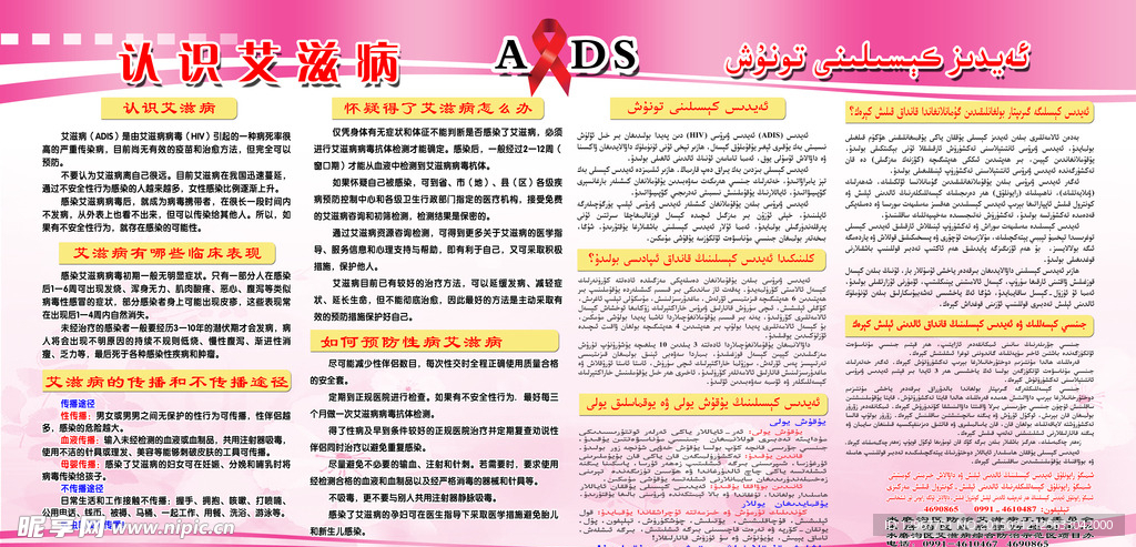 认识艾滋病 ADIS 维汉双语