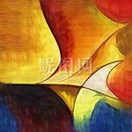 抽象油画