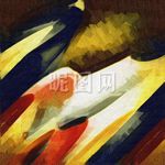 抽象画 油画 装饰画