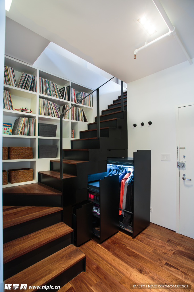 转角衣柜衣橱书柜书架楼梯