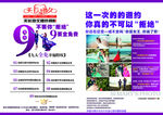 女王驾到 DM宣传单  紫色