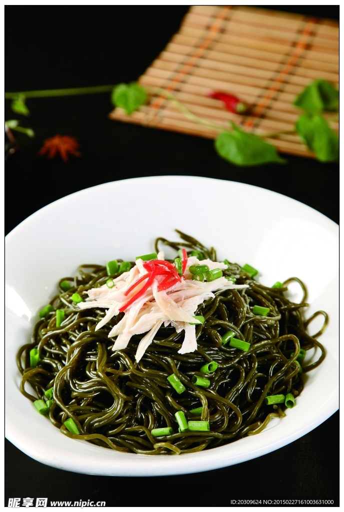 鸡丝海带面