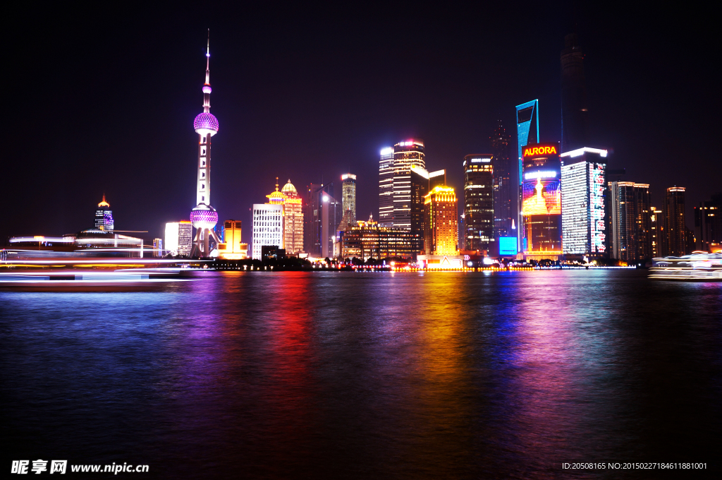 东方明珠夜景