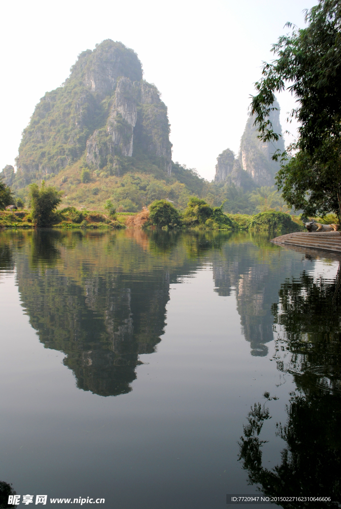 桂林阳朔遇龙河