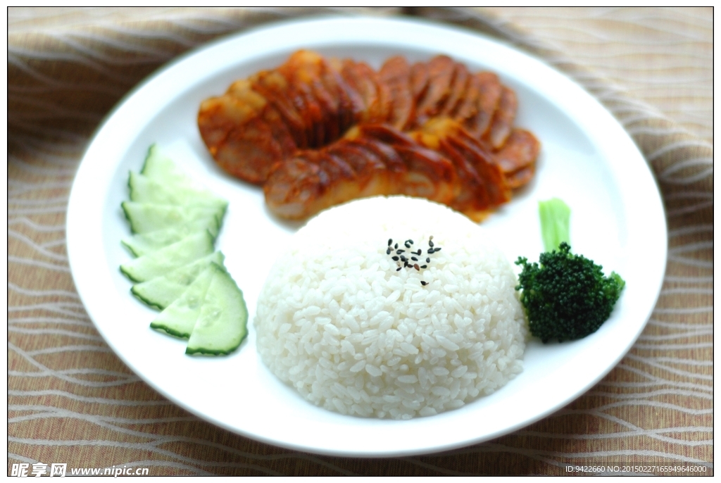 腊肠饭