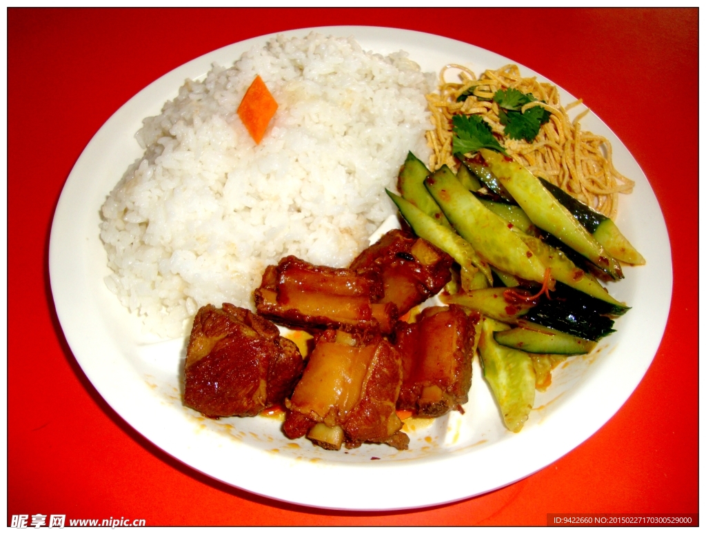 排骨套饭