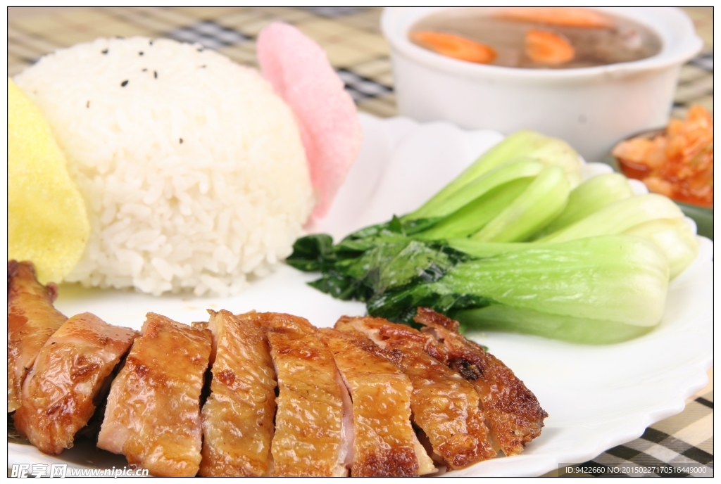 虾酱烤鸡饭