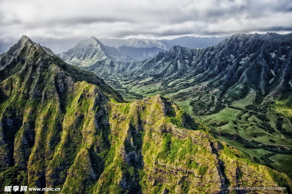 夏威夷山谷